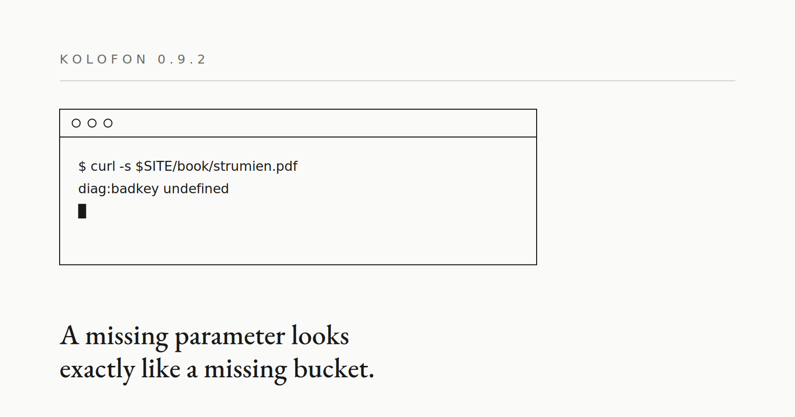 0.9.2 — a book from a series